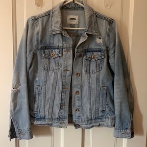 COPY - Old Navy Distressed Light Jean Jacket